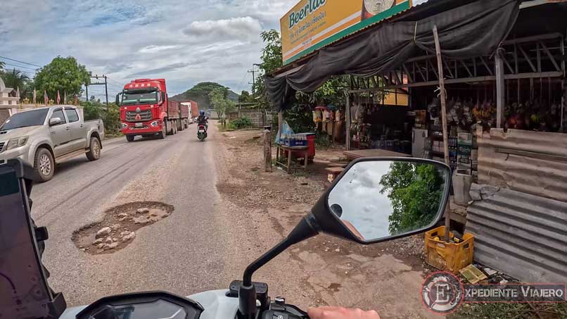 Baches durante el Thakhek Loop