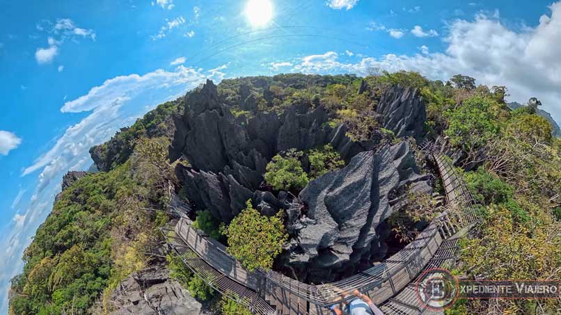 The Rock Viewpoint en el Thakhek Loop
